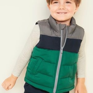 Old Navy Frost-Free Puffer Vest for Toddler Boys